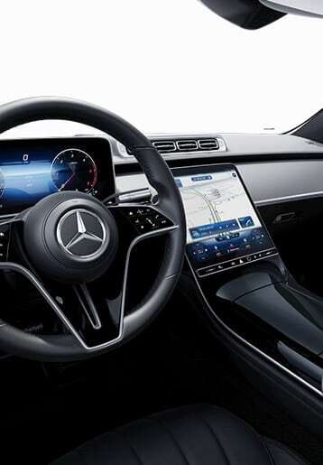 Foto dei sedili posteriori di Mercedes Classe S